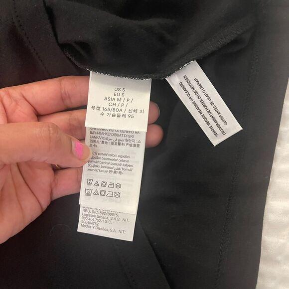 NWT Calvin Klein Jeans Women's black Shadow Graphic Regular Tee Tshirt Size S - Picture 6 of 9